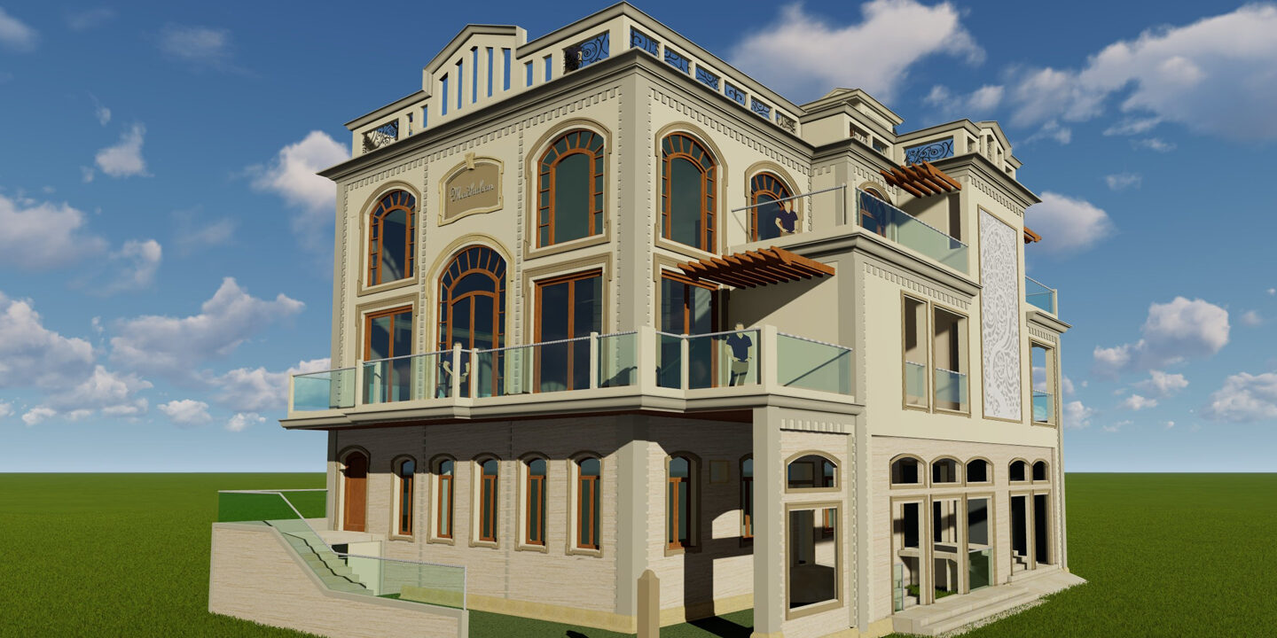 3D Sketchup models for residential construction setups