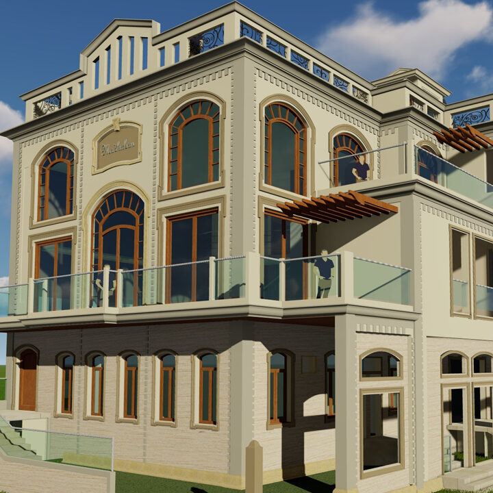 3D Sketchup models for residential construction setups